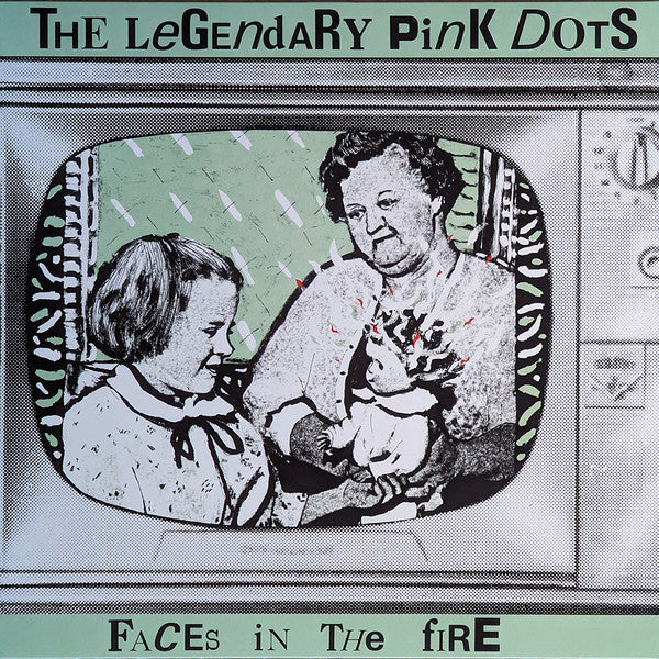 The Legendary Pink Dots : Faces In The Fire (LP, MiniAlbum, Ltd, RE)