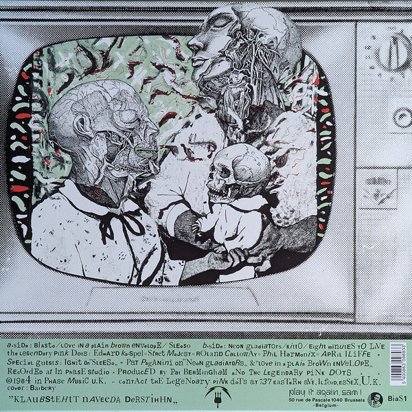 The Legendary Pink Dots : Faces In The Fire (LP, MiniAlbum, Ltd, RE)