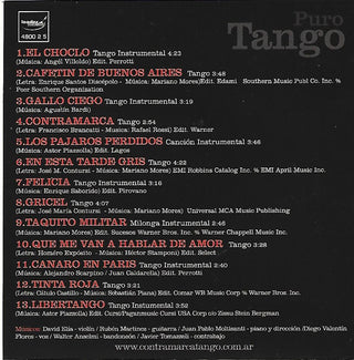 Contramarca : Puro Tango (CD, Album)
