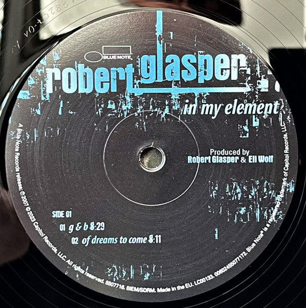 Robert Glasper : In My Element (2xLP, Album, RE, 180)