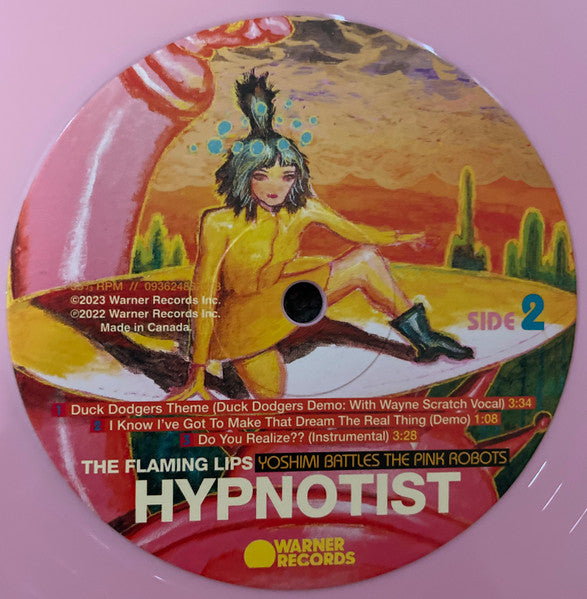 The Flaming Lips : Hypnotist (12", EP, Ltd, Pin)