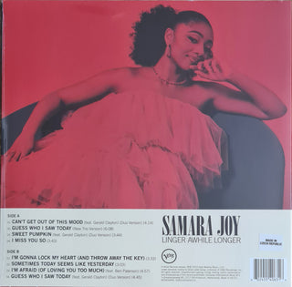 Samara Joy : Linger Awhile Longer (LP, Album)