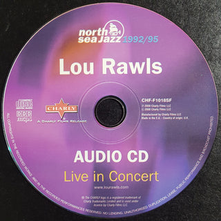 Lou Rawls : Live In Concert 1992 / 95 (DVD-V, PAL + CD, Album)