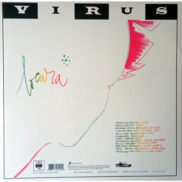 Virus (29) : Locura (LP, Album, RE, 180)