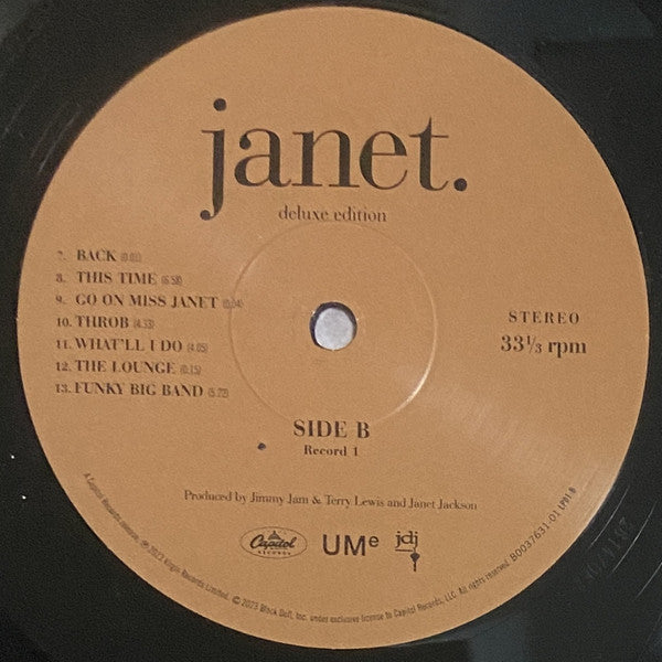 Janet* : Janet. (3xLP, Album, Dlx, RE)