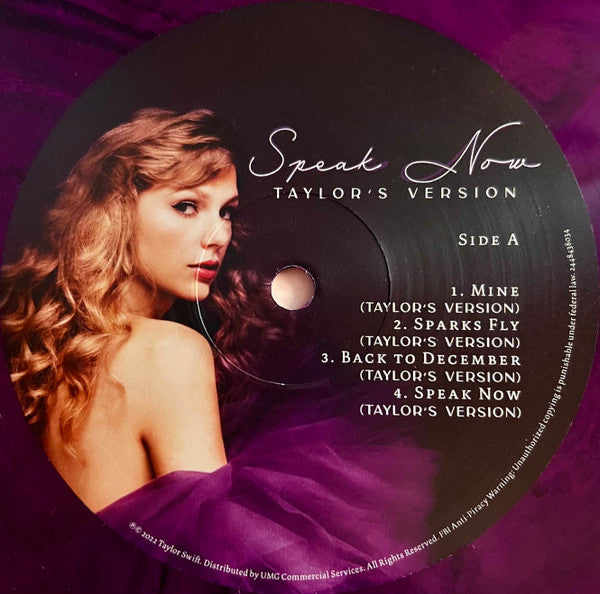 Taylor Swift : Speak Now (Taylor's Version) (3xLP, Album, Orc)