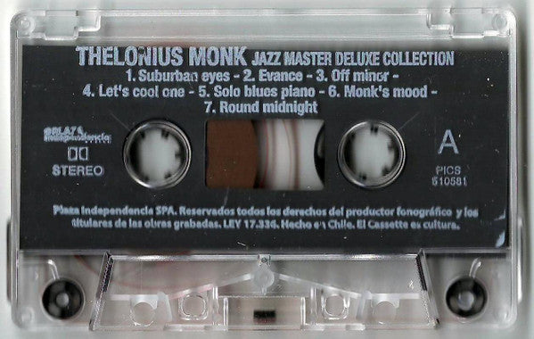 Thelonious Monk : Jazz Masters Deluxe Collection (Cass, Comp)
