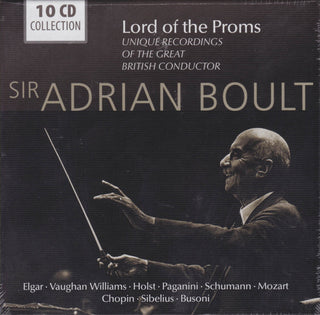 Sir Adrian Boult : Lord Of The Proms - Unique Recordings Of The Great British Conductor (10xCD + Box)