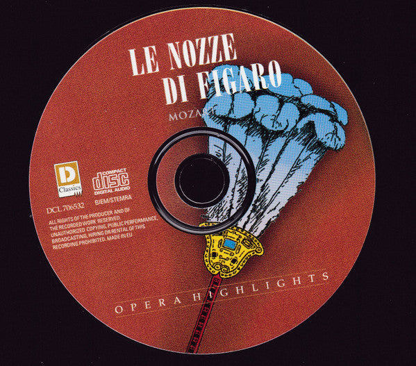 Wolfgang Amadeus Mozart  -  Dietrich Fischer-Dieskau, Heather Harper, Teresa Berganza, English Chamber Orchestra, Daniel Barenboim : Le Nozze Di Figaro (CD, Comp, RM)