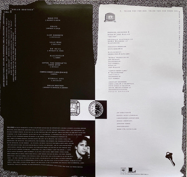 Jeff Buckley : Grace (LP, Album, RE, 180)