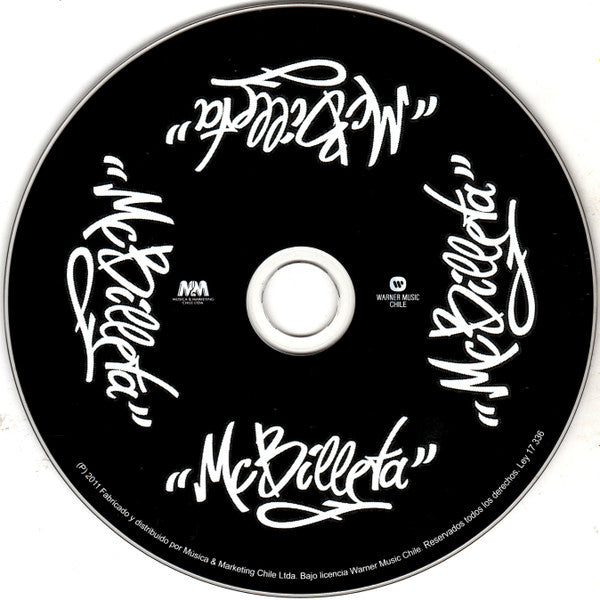 Mc Billeta : Pedaleando Lento (CD, Album)