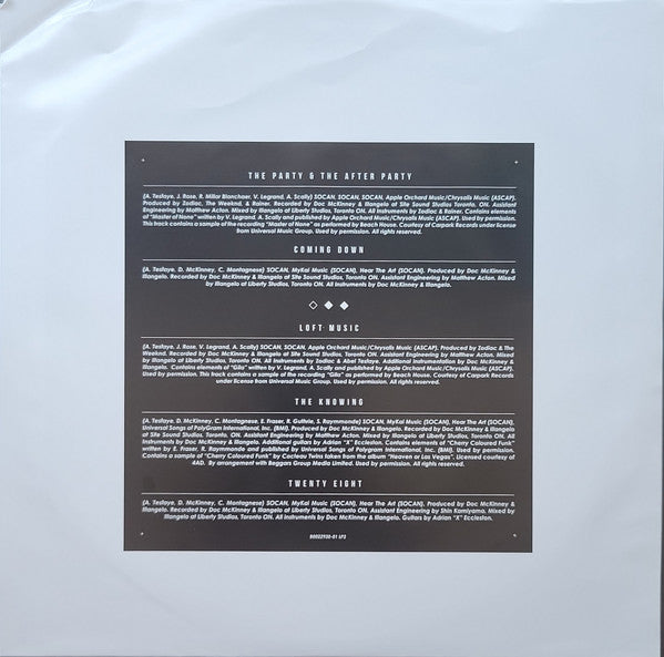 The Weeknd : House Of Balloons (2xLP, Mixtape, RE)