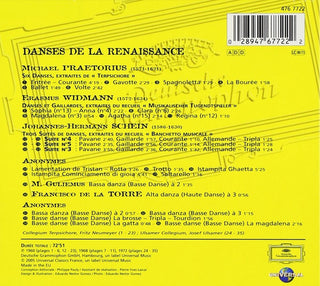 Ulsamer Collegium, Collegium Terpsichore : Danses de la Renaissance (CD, MiniAlbum, Comp, RM, Gat)