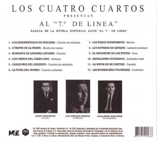 Los Cuatro Cuartos : ¡Al "7° De Línea"! (CD, Album, RE, RM, Dig)