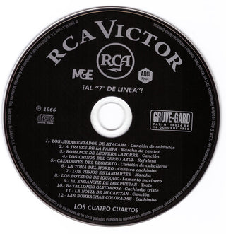 Los Cuatro Cuartos : ¡Al "7° De Línea"! (CD, Album, RE, RM, Dig)