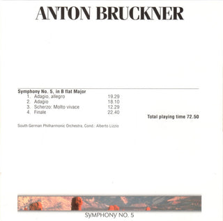 Anton Bruckner : Symphony No. 5 (CD)
