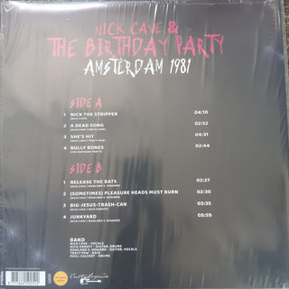 The Birthday Party : Amsterdam 1981 (LP, Unofficial)