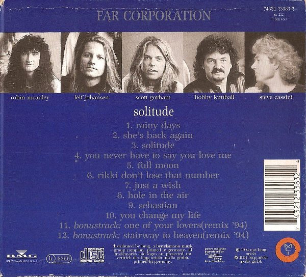 Far Corporation : Solitude (CD, Album)