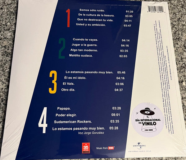 Los Prisioneros : La Cultura De La Basura (2xLP, Album, RM)