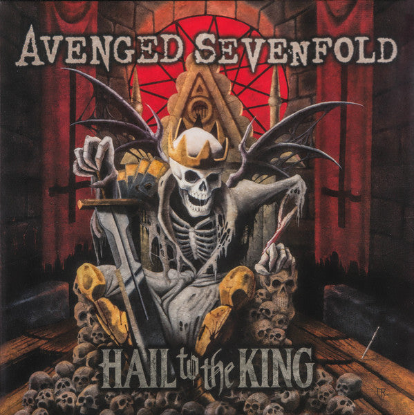 Avenged Sevenfold : Hail To The King (2xLP, Album, Ltd, RE, Gol)