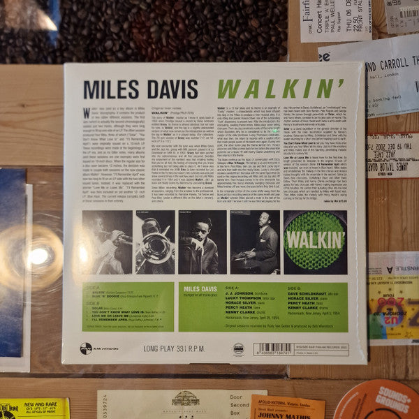 Miles Davis All Stars : Walkin' (LP, Ltd, RE, 180)