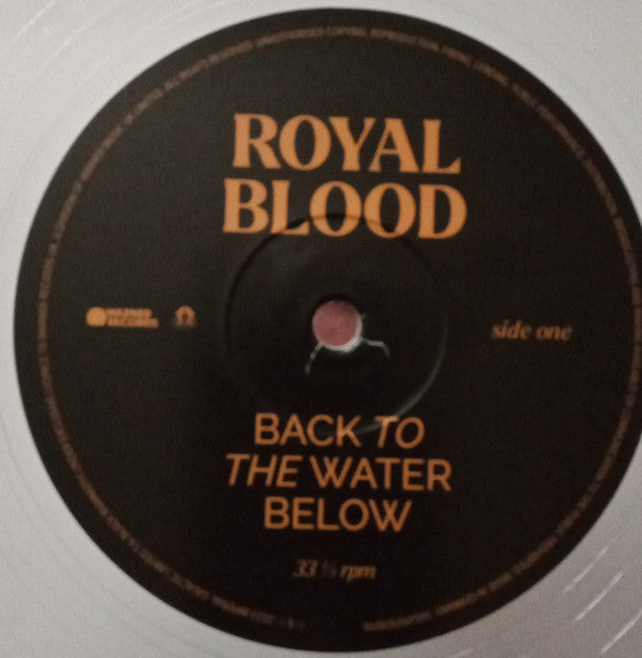 Royal Blood (6) : Back To The Water Below (LP, Album, Ltd, Cle)
