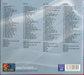 Bobby Vee : Eight Classic Albums Plus Bonus Singles (4xCD, Comp, RM)