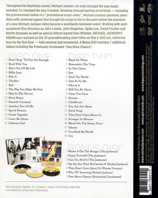 Michael Jackson : Vision (3xDVD-V, Comp, NTSC + Box)