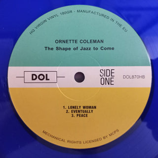 Ornette Coleman : The Shape Of Jazz To Come (LP, Album, RE, Vin)