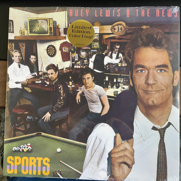 Huey Lewis & The News : Sports (LP, Album, Ltd, RE, Oli)