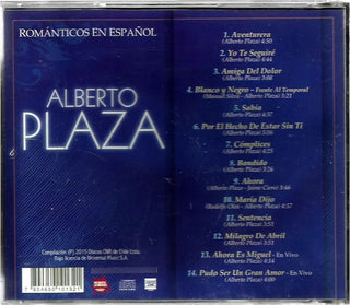 Alberto Plaza : Romanticos En Español (CD, Comp)