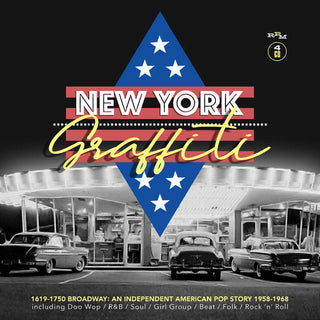 Various : New York Graffiti – 1619-1750 Broadway: An Independent American Pop Story 1958-1968 (4xCD, Comp, Cla)