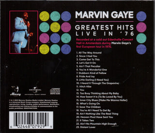 Marvin Gaye : Greatest Hits Live In '76 (CD, Album)