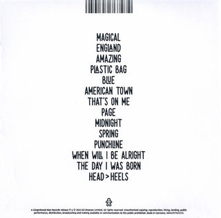 Ed Sheeran : Autumn Variations (CD, Album)