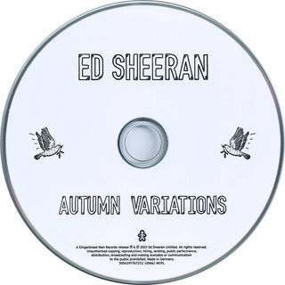 Ed Sheeran : Autumn Variations (CD, Album)