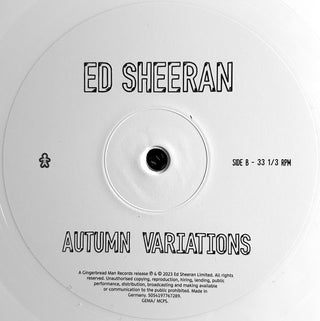 Ed Sheeran : Autumn Variations (LP, Album, Ltd, Whi)