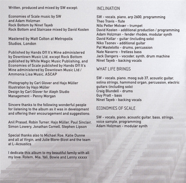 Steven Wilson : The Harmony Codex (CD, Album)