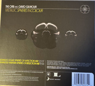 The Orb And David Gilmour : Metallic Spheres In Colour (CD, Album)