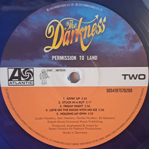The Darkness : Permission To Land (LP, Album, Ltd, RE, Blu)