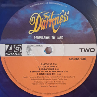 The Darkness : Permission To Land (LP, Album, Ltd, RE, Blu)