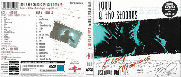 Iggy & The Stooges* : Escaped Maniacs (2xDVD-V, PAL, Dig + CD)