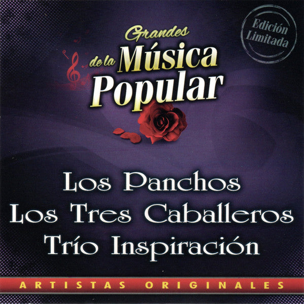 Trio Los Panchos, Los Tres Caballeros, Trío Inspiración : Grandes De La Música Popular (CD, Comp, Ltd)