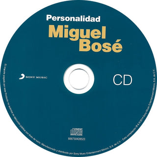 Miguel Bosé : Personalidad (CD, Comp + DVD, Comp)