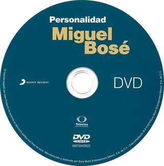 Miguel Bosé : Personalidad (CD, Comp + DVD, Comp)