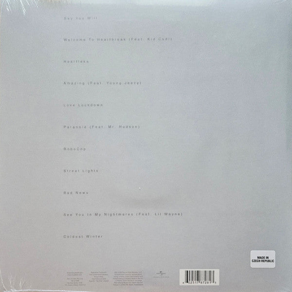 Kanye West : 808s & Heartbreak (2xLP, Album, Dlx + CD, Album, Enh + Dlx, Gat)
