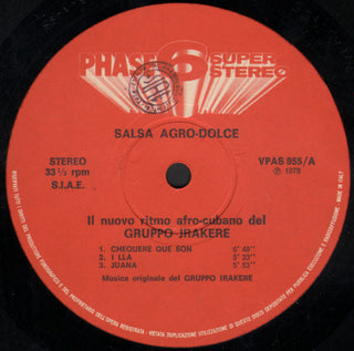 Irakere : Salsa Agro Dolce (LP)