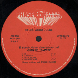 Irakere : Salsa Agro Dolce (LP)