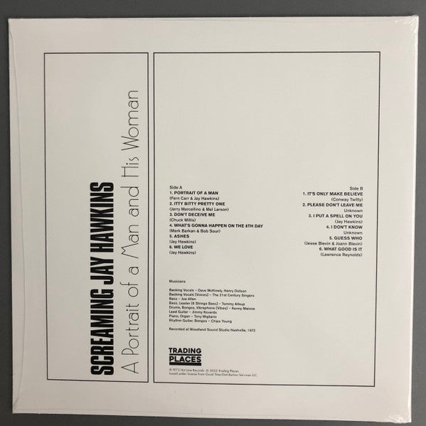 Screamin' Jay Hawkins : A Portrait Of A Man And His Woman (LP, Album, RE)