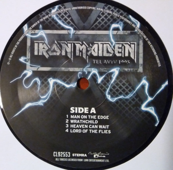 Iron Maiden : Tel Aviv 1995 (LP, Unofficial)