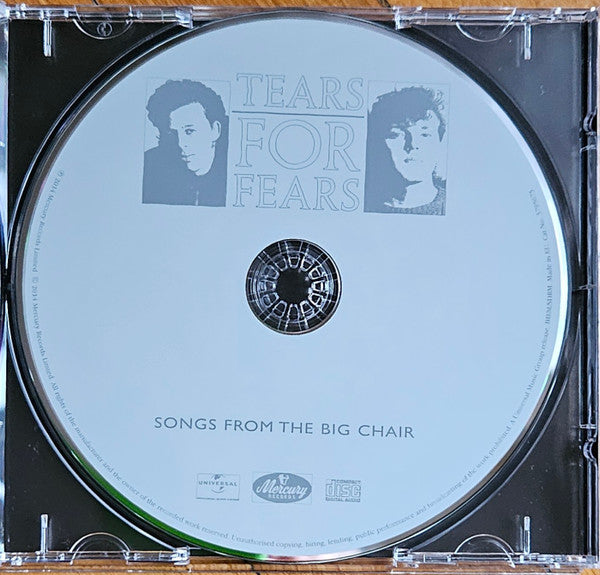 Tears For Fears : Songs From The Big Chair (CD, Album, RE, RM)